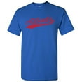 thumbnail image 1 of Atlanta City Baseball Script Basic Cotton T-Shirt - Large - Royal, 1 of 6
