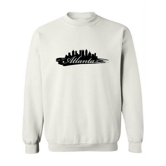 Atlanta City Black Sketch Sweatshirt Women -Image by Shutterstock, Female 3X-Large