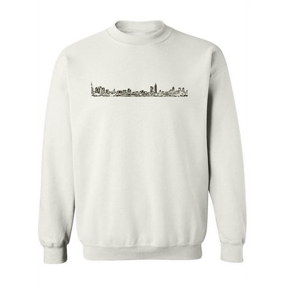 Atlanta City Horizon Paint Sweatshirt Women -Image by Shutterstock, Female 3X-Large