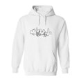 thumbnail image 1 of Atlanta City Outline Doodle Hoodie Women -Image by Shutterstock, Female Medium, 1 of 4