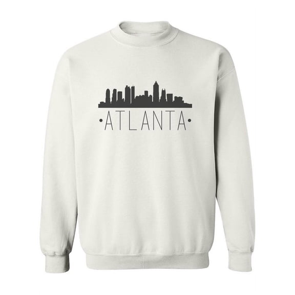 Atlanta City Silhouette Sweatshirt Women -Image by Shutterstock, Female 4X-Large