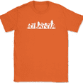 thumbnail image 1 of Atlanta Cityscape GA T-Shirt Georgia City State Home Text Gift Geography Tee - Orange, XL, 1 of 1