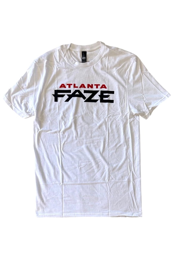 Men's T-Shirt Classic Logo Short Sleeve Tee (Medium, White)