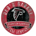 thumbnail image 1 of Atlanta Falcons 12" x 12" Dad's Garage Sign, 1 of 7