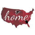 thumbnail image 1 of Atlanta Falcons 18'' x 18'' USA Shape Cutout Sign, 1 of 1