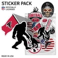 thumbnail image 1 of Atlanta Falcons Assorted Sticker Pack, 1 of 1