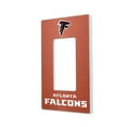 thumbnail image 1 of Atlanta Falcons Football Design Single Rocker Light Switch Plate, 1 of 4