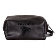 thumbnail image 1 of Atlanta Falcons Hybrid Leather Lined Dopp Toiletry Bag, 1 of 4