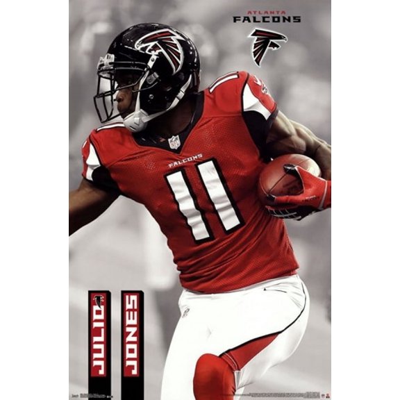 Atlanta Falcons Julio Jones 2013 Laminated Poster Print (22 x 34)