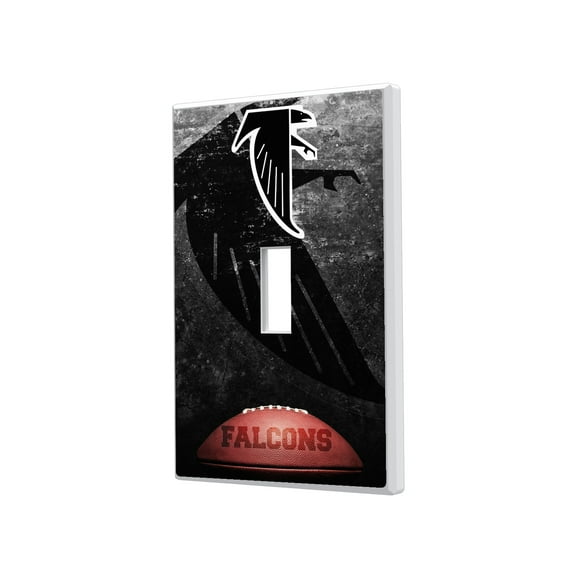 Atlanta Falcons Legendary Design Single Toggle Lightswitch Plate