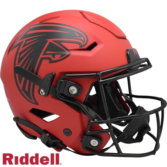 Riddell 9585500567 Atlanta Falcons Helmet - Riddell Authentic Full Size Speed Flex Style Rave Alternate