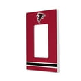 thumbnail image 1 of Atlanta Falcons Stripe Single Rocker Light Switch Plate, 1 of 4