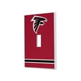 thumbnail image 1 of Atlanta Falcons Stripe Single Toggle Light Switch Plate, 1 of 4