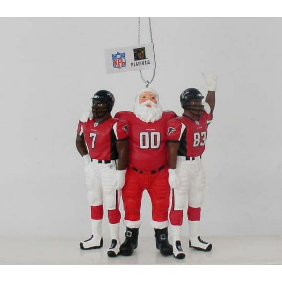 Atlanta Falcons Team Celebration Santa Ornament