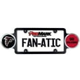 thumbnail image 1 of Atlanta Football Falcons Automotive License Plate Frame with Team Badges, 1 of 5