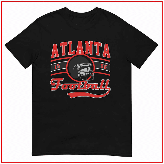 Atlanta Football Retro Falcons Fan Graphic Apparel Unisex T Shirt V80489 Size S- 5XL