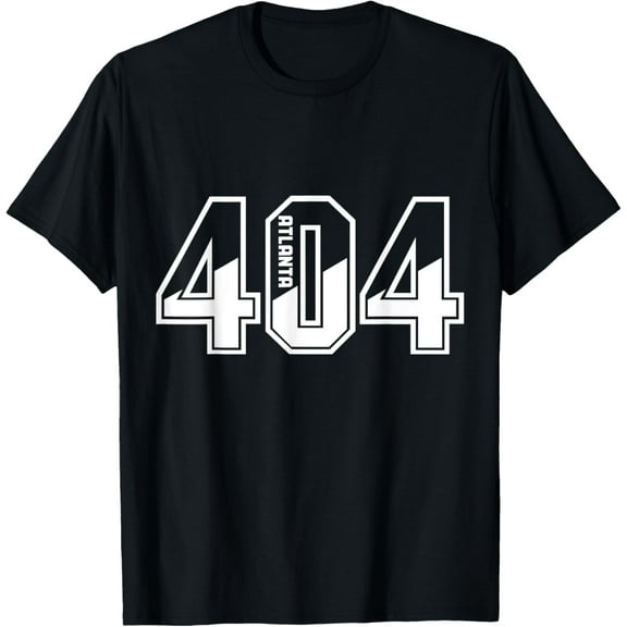 Atlanta Georgia ATL 404 Area Code Pride Vintage T-Shirt
