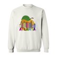 thumbnail image 1 of Atlanta Georgia Colorful Quote Sweatshirt Women -Image by Shutterstock, Female 3X-Large, 1 of 4