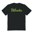 thumbnail image 1 of Atlanta Georgia Graphic Black Men's Cotton T-Shirt, 1 of 1