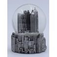 thumbnail image 1 of Atlanta Georgia Landmark skyline water snow globe 4 inches sliver color, 1 of 1