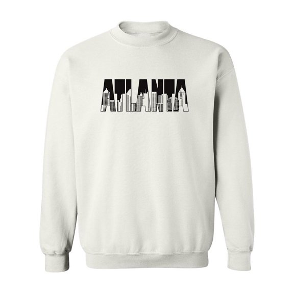 Atlanta Georgia Quote   Sweatshirt Men -Image by Shutterstock, Male Large