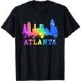 thumbnail image 1 of Atlanta Georgia Skyline Watercolor Art Souvenirs Gifts T-Shirt, 1 of 3