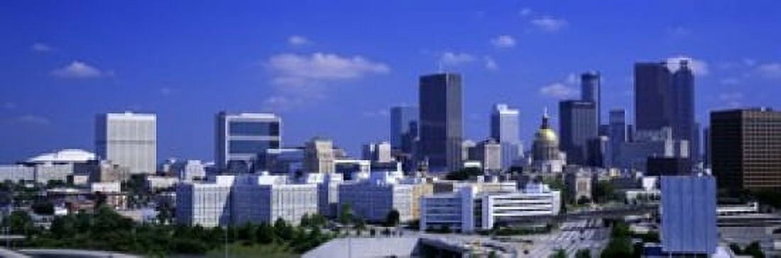 Atlanta Georgia USA Canvas Art - Panoramic Images (18 x 6)