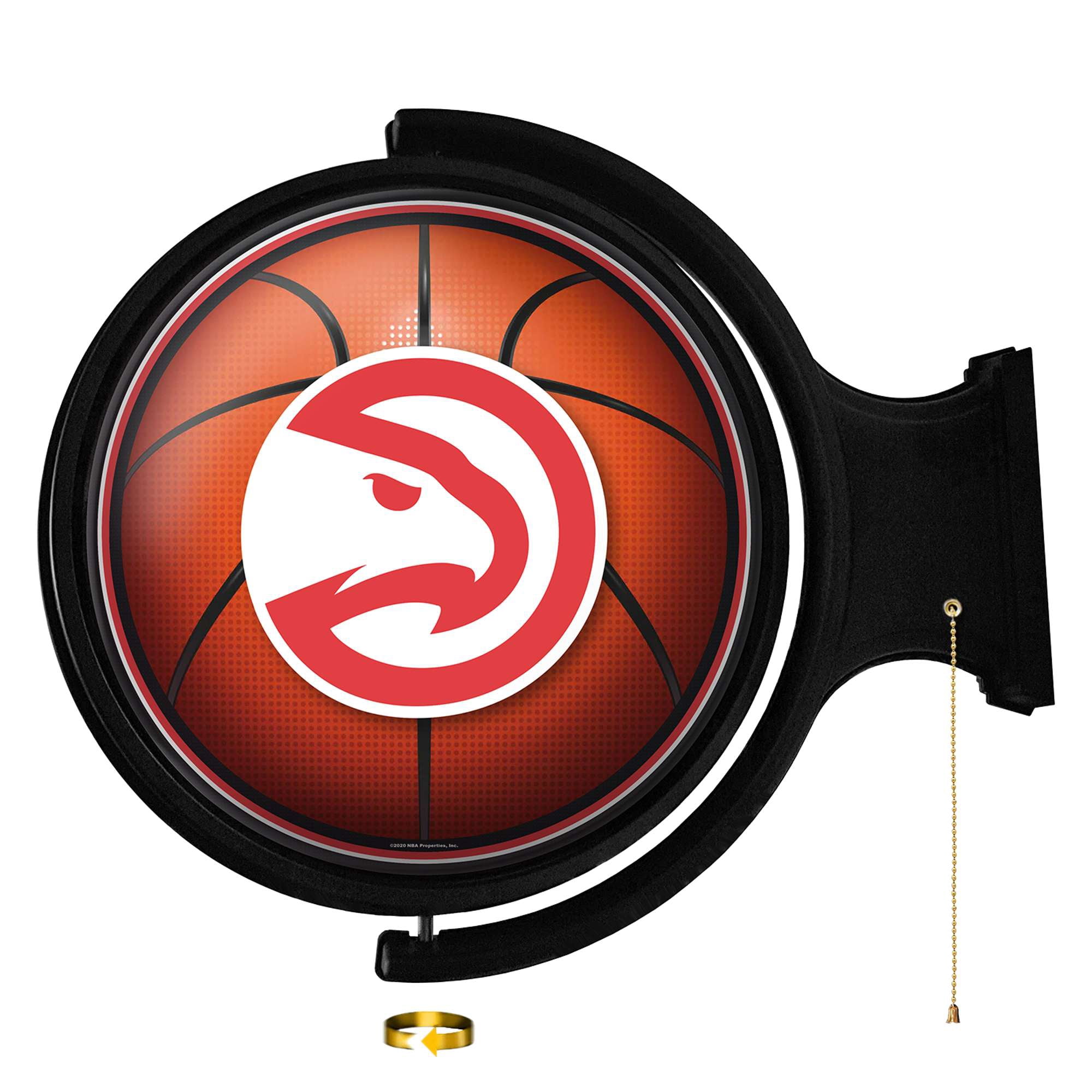 Atlanta Hawks 21'' x 23'' Rotating Lighted Wall Sign - Walmart.com
