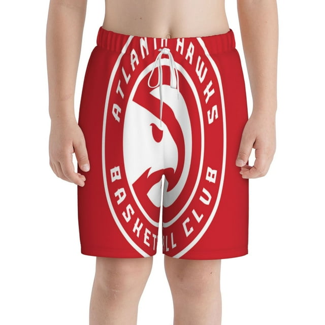 AtlantaHawks Boys Swim Trunks 720T with Compression Liner Quick Dry