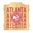 Atlanta Hawks City Dart Board Set with 6 Steel Tip Darts