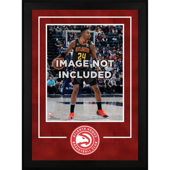 Atlanta Hawks 16" x 20" Deluxe Vertical Frame with Team Logo
