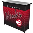 thumbnail image 1 of Atlanta Hawks Hardwood Classics Indoor or Outdoor Portable Bar with 2 Shelves, 1 of 5