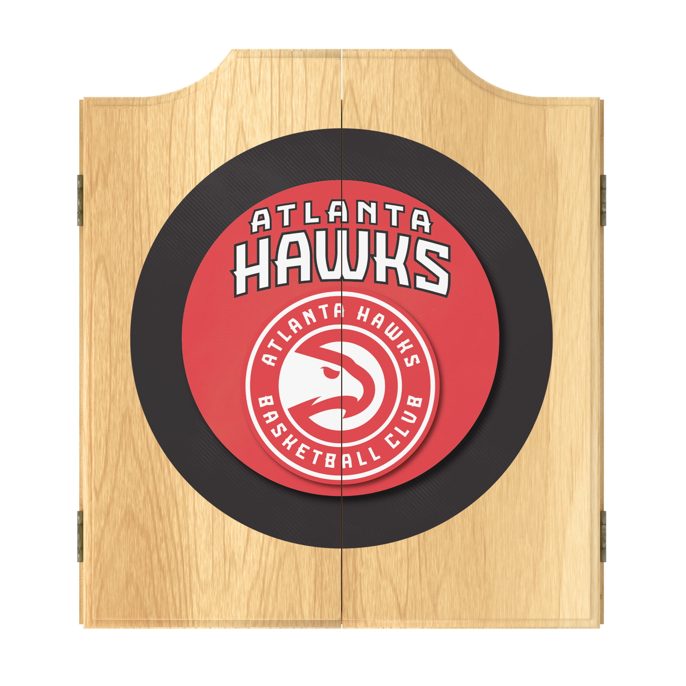 Atlanta Hawks Logo Dart Board Set