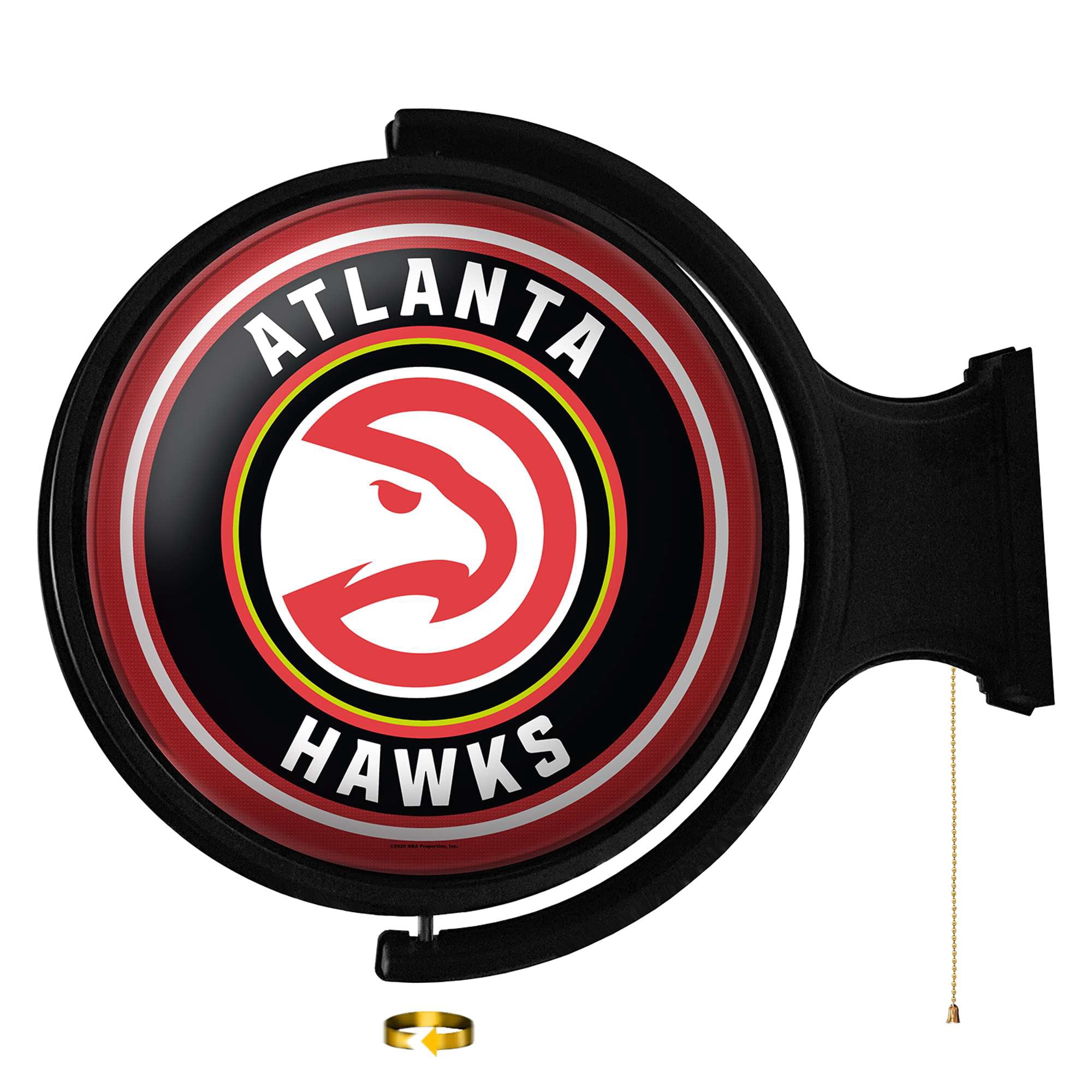 Atlanta Hawks 21'' x 23'' Rotating Lighted Wall Sign - Walmart.com