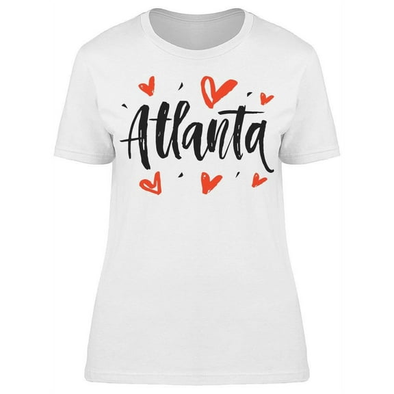 Atlanta Hearts T-Shirt Women -Image by Shutterstock, Female XX-Large