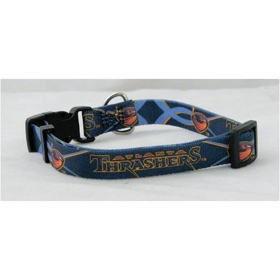 Atlanta Hockey Thrashers 16" - 26" inches adjustable XL (Extra Large) Nylon Dog Collar