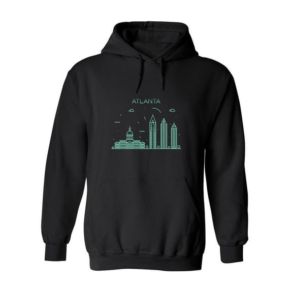 Atlanta Linear Style Hoodie Women -Image by Shutterstock, Female 3X-Large