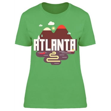 Atlanta Logo T-Shirt Women -Image by Shutterstock, Female XX-Large