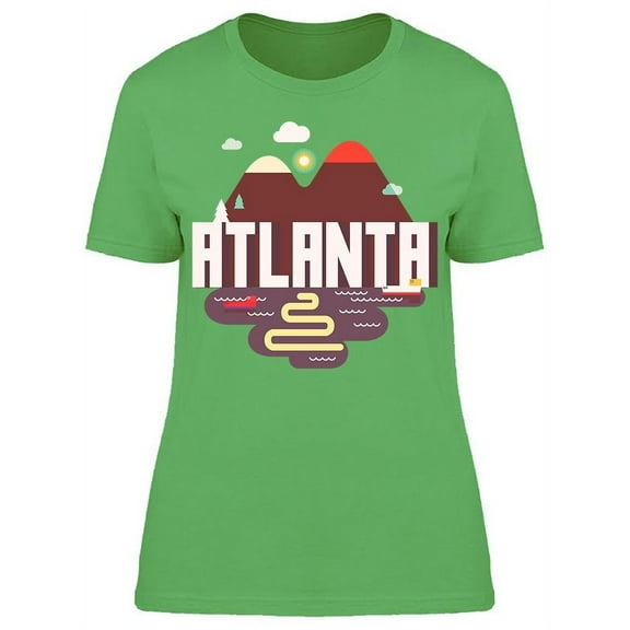 Atlanta Logo T-Shirt Women -Image by Shutterstock, Female x-Large