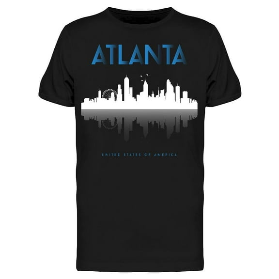 Atlanta Mirror Silhouette T-Shirt Men -Image by Shutterstock, Male Medium
