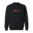 thumbnail image 1 of Atlanta Shiny Letters Quote Sweatshirt Women -Image by Shutterstock, Female Small, 1 of 4