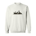 thumbnail image 1 of Atlanta Silhouette Doodle Sweatshirt Men - Men Sweatshirt, White, 4XL, 1 of 4