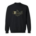 thumbnail image 1 of Atlanta Silhouette Sketch Sweatshirt Women -Image by Shutterstock, Female 5X-Large, 1 of 4