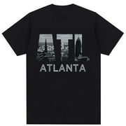 Atlanta Skyline Cityscape Souvenir T-Shirt - Downtown ATL Gift