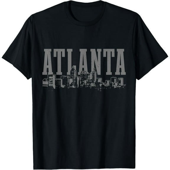 Atlanta Skyline Pride Georgia Vintage Atlanta T-Shirt