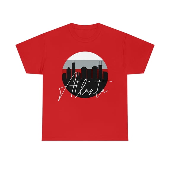 Atlanta Skyline Shirt - Unisex Heavy Cotton Tee