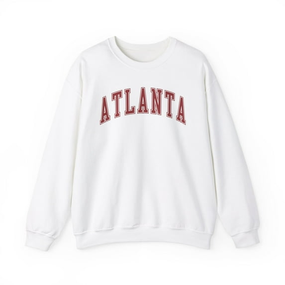Atlanta Sweatshirt Gifts Crew Neck Shirt Long Sleeve Unisex