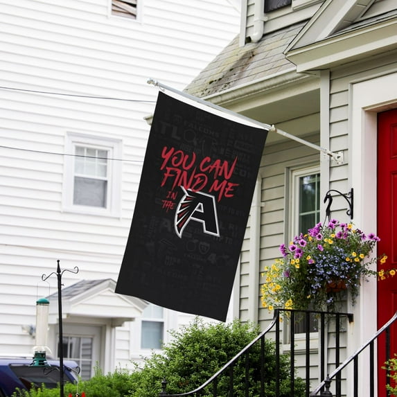 Atlanta Team Flag 3x5Ft Double Sided Flag Banner Decorative Flag Garden