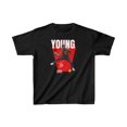 thumbnail image 1 of Atlanta Trae Young 11 Cartoon Basketball fans Kids Cotton Tee, 1 of 2