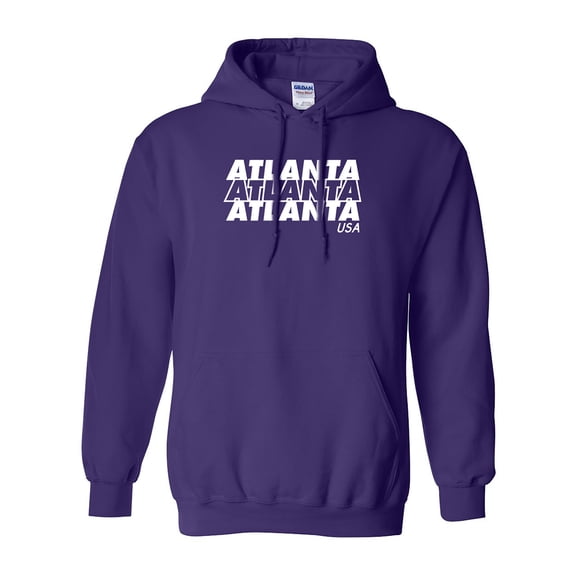 Atlanta USA Adult Hooded Sweatshirt